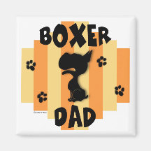 Boxer Dad Magnet