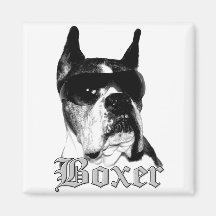 Boxer Dog Magnet