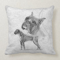 Boxer Dogs pillows