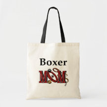 boxer mum Tote Bag