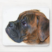 Boxer  puppy mousepad