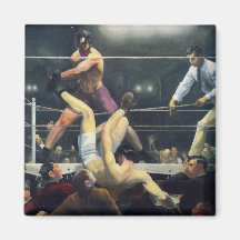 Boxing art fridge magnets