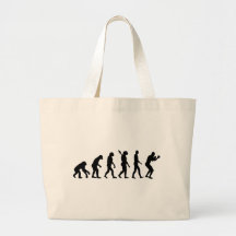 Boxing evolution canvas bag