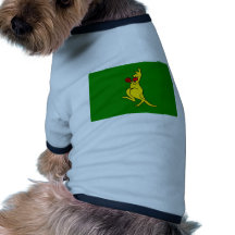 Boxing kangaroo collector item"s dog tee