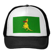 Boxing kangaroo collector item"s trucker hat