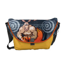 Boxing Kangaroo Courier Bag