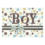 Boy Baby Shower Invitation
