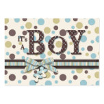 Boy Baby Shower Reminder Card Business Card Templates