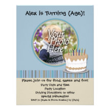 Boy Birthday Party Invitation