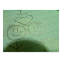 Boy+Girl Postcard