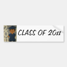 Boy Graduate 2011 Bumper Sticker