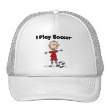 Boy I Play Soccer Tshirts and Gifts Hats