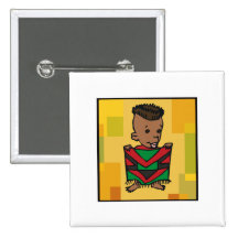 Boy Kwanzaa Pinback Buttons