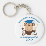 Boy Monkey Graduate Key Chain