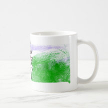 Boy on Hillside Mugs