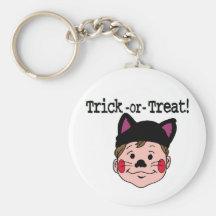 Boy Trick-or-Treat Key Chains