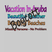 Boycott Aruba t-shirts