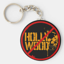 Boycott Hollywood Key Chain