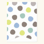 Boys Toys Kid's Birthday Party Bunting Banner Dots postcards