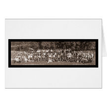 BPOE Elks Outing Photo 1916 Greeting Card