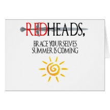 Brace Yourselves Greeting Card