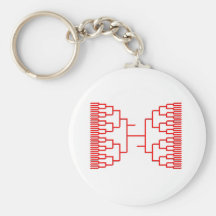 bracketology red key chain
