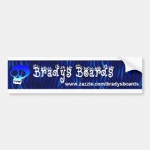 Bradys Boards Logo Bumper Sticker