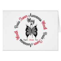 Brain Cancer Awareness Month - May Card