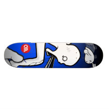 Brain men skate deck