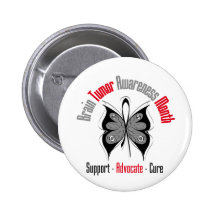 Brain Tumour Awareness Month Butterfly Pins