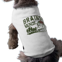 Brains! Dog Tee Shirt
