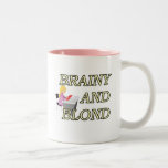 BRAINY AND BLOND SECRETARY MUGS