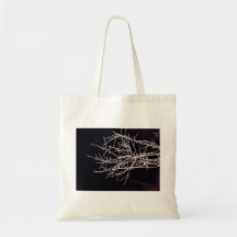 Branches without leaves canvas bag