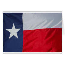 Brand New Texas Flag Card