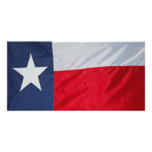 Brand New Texas Flag Photo Card Template