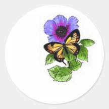 BRANDED ROUND STICKER