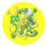 Brasil Brazil culture soccer futebol gifts Sticker