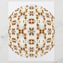 Brass Pierced Circuits Kaleidoscope Mandala Full Color Flyer