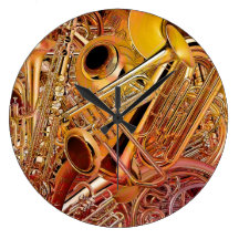 Brass Wall clock