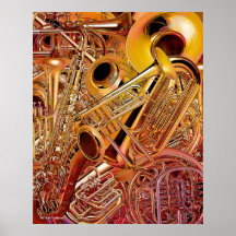 Brass Wall Posters