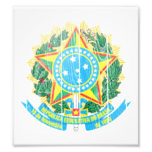 Brazil Coat Of Arms Photograph
