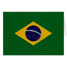 BRAZIL FLAG Card