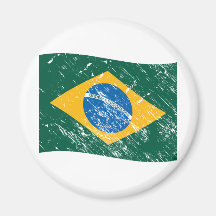 Brazil flag magnet