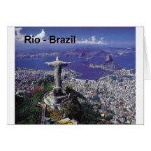 Brazil Rio De Janeiro (St.K.) Greeting Card