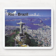 Brazil Rio De Janeiro (St.K.) Mouse Pads