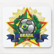Brazil World Cup Mouse Pad