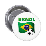 Brazil World Cup T-Shirt Flag Pin