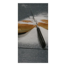 Bread and Salt Customized Photo Card