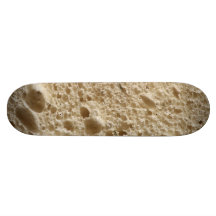 Bread texture skate deck