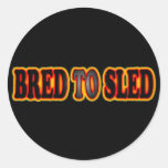 Bread To Sled Sticker